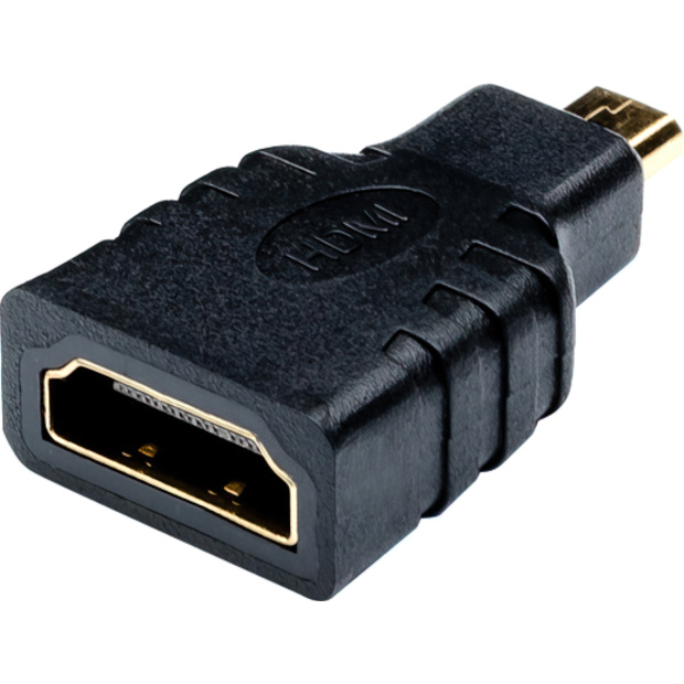Переходник HDMI(f) <=> microHDMI(m) Переходник Atcom HDMI F/microHDMI M (AT6090)
