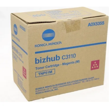 Тонер Konica-Minolta bizhub C3110 красный TNP-51M в Санкт-Петербурге
