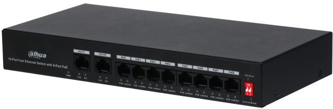 Коммутатор Dahua DH-PFS3010-8ET-65