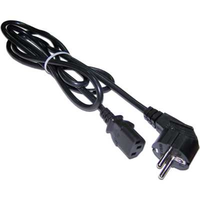 Кабель питания Lanmaster LAN-PP13/SHA-1.8-BK