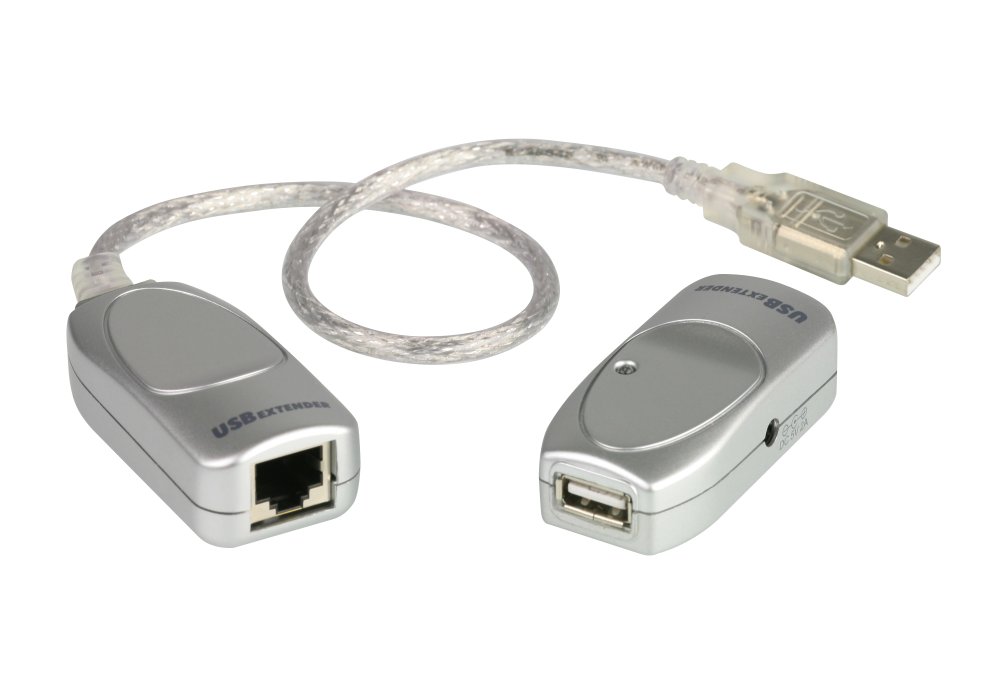Удлинитель, USB 1.1, 60 метр., USB A-тип, Male/Female, без шнуров ATEN UCE60