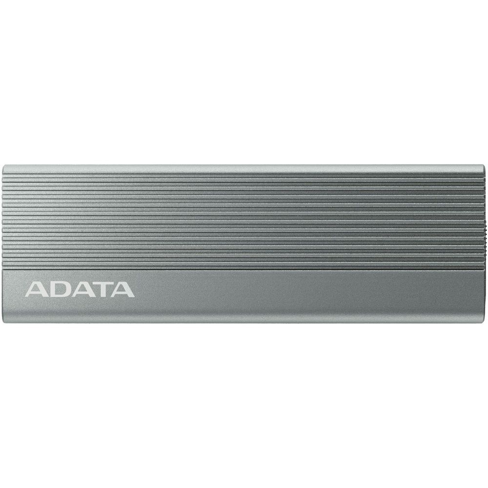 Корпус для HDD/SSD M.2 ADATA External SSD Enclosure EC680 USB 3.2 Gen2, NVMe/SATA, RGB, Titanium Grey, RTL