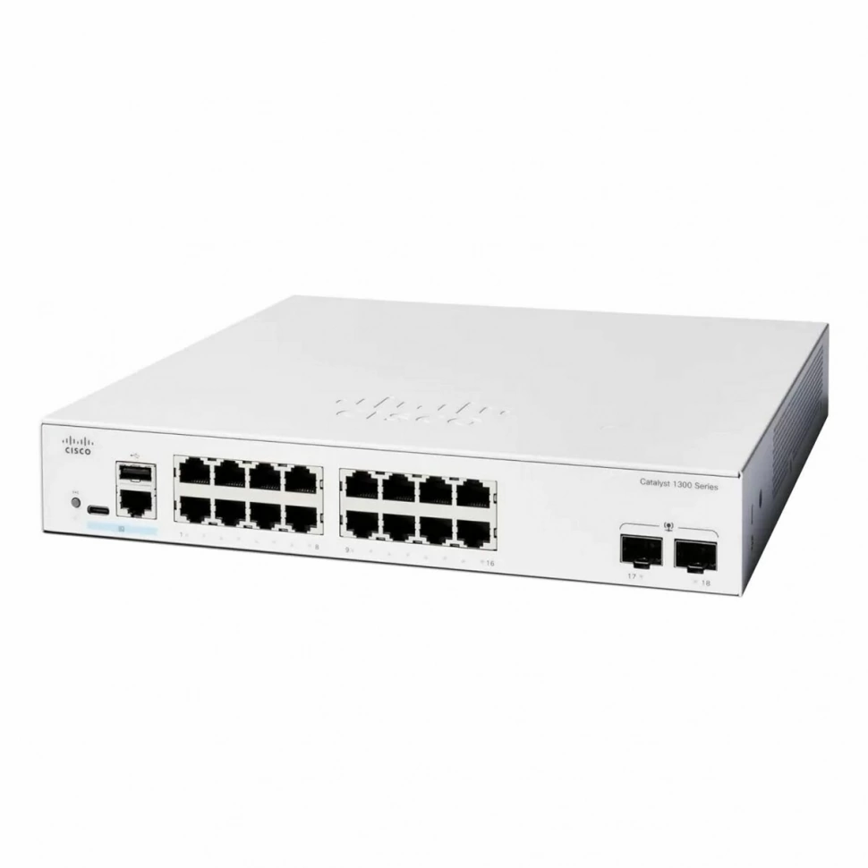 Коммутатор CIsco Catalyst 1300 (C1300-16T-2G)