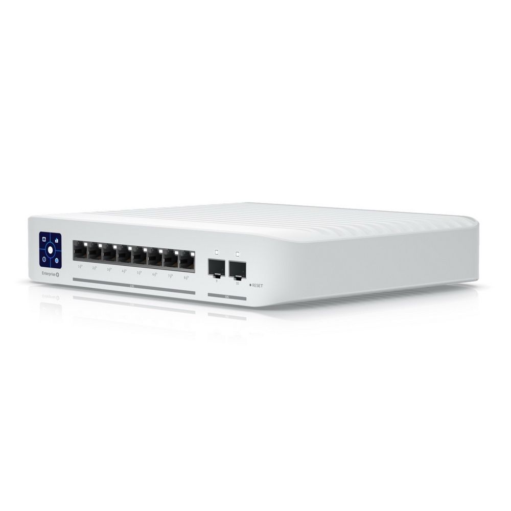 UniFi Switch Enterprise 8 PoE [USW-Enterprise-8-PoE] Ubiquiti PoE-коммутатор в стойку, 8х 2.5G RJ45, 2х 10G SFP+, раздача 120 Вт