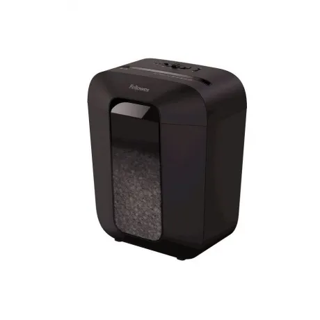 Шредер Fellowes PowerShred LX50 FS-44060(01), черный {DIN P-4, 4х37мм, 9лст., 17 лтр., уничт.: скрепки,скобы,карты} в Санкт-Петербурге