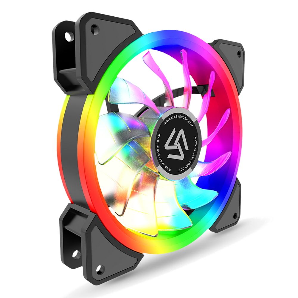 CRLS-300DS 3pcs argb fan kit with controller,2pcs LED strips,size:120*120*25mm,Voltage:12V,Current:0.2A-0.41A,Speed:700-1800RPM±10%,Airflow: 30.4-55.3CFM,Airpressure:1.02-1.52mmh20,Noise:12.2-18.5dBa,Bearing :Hydraulic (871608) {30}