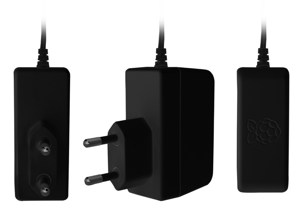 Raspberry Pi 3 Model B Блок питания Official Power Supply Retail, Black, 5.1V, 2.5A, Cable 1.5 m, Micro USB-B output jack, для Raspberry Pi 3 B/B+ (182-5739)