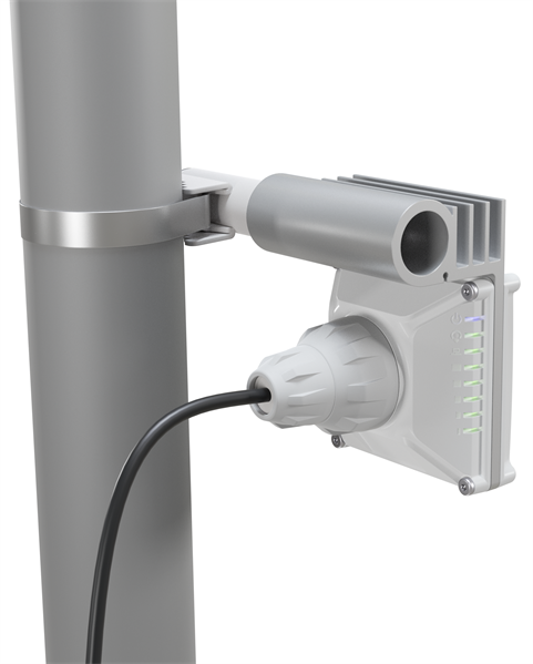Точка доступа MikroTik CubeSA 60Pro ac (60Ghz antenna, 802.11ay wireless and 5GHz 802.11ac backup, 4 core x 716MHz CPU, 256MB RAM, 1 x Gigabit LAN port, RouterOS L4, POE, PSU) for use as an AP in Point-to-Multipoin (CubeG-5ac60ay-SA)