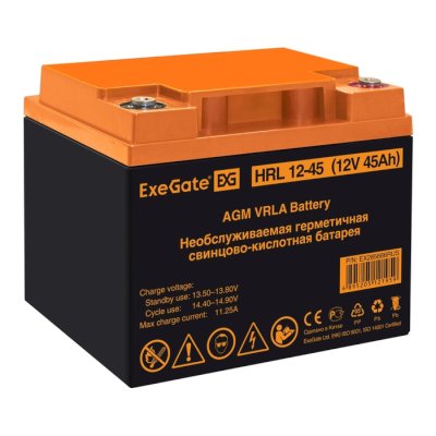 Батарея для UPS Exegate HRL 12-45