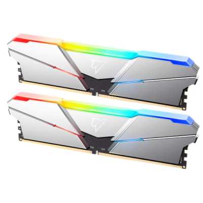 Оперативная память Netac Shadow RGB Silver NTSRD5P48DP-16S