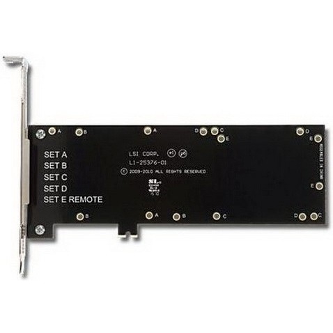 LSI BBU-BRACKET-05 панель для установки BBU07, BBU08, BBU09, CVM01, CVM02 в PCI-слот, для контроллеров серий MegaRAID 9260, 9271, 9360 (LSI00291 / L5-25376-00/01)