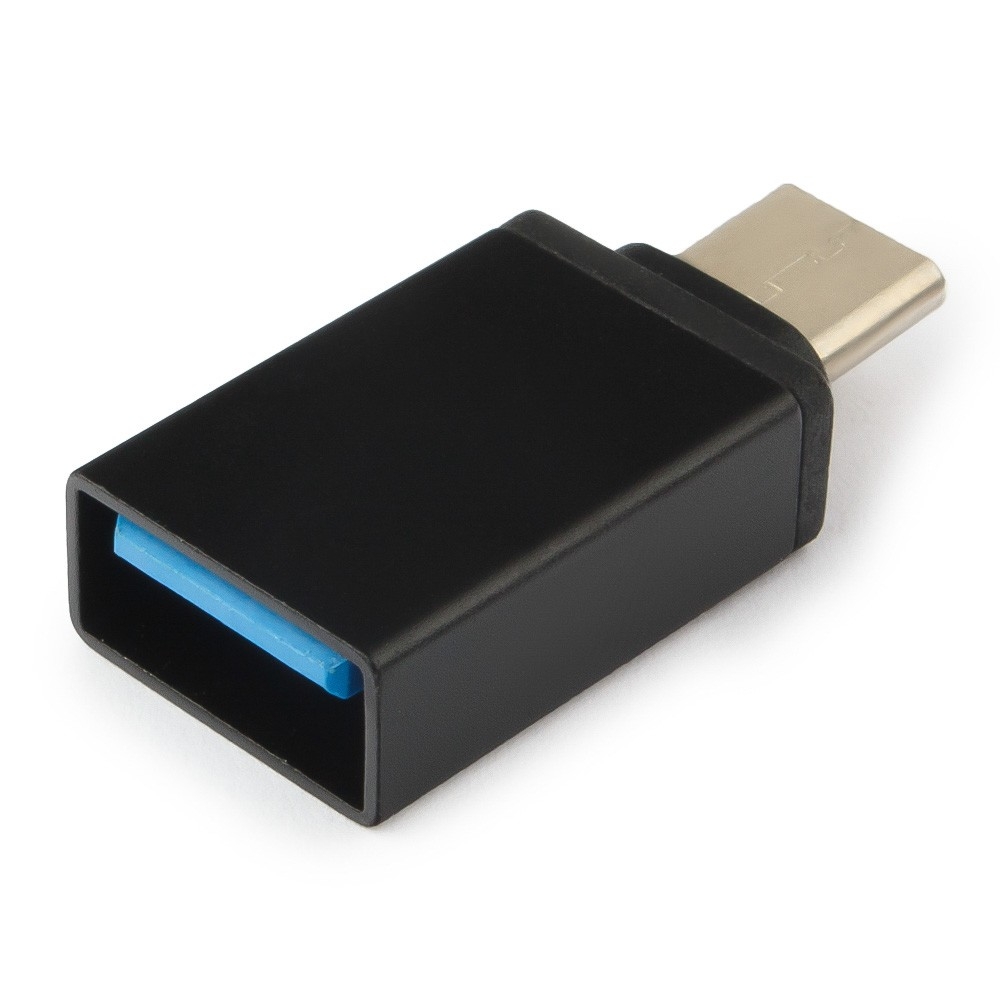 Гарнизон Переходник USB3.0 Type-C(M)/AF, с поддержкой OTG, черный, пакет (GCC-A-USB3-CMAF)