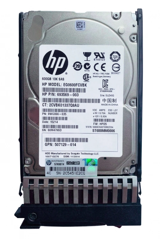 Жёсткий диск HP EG0600FCVBK