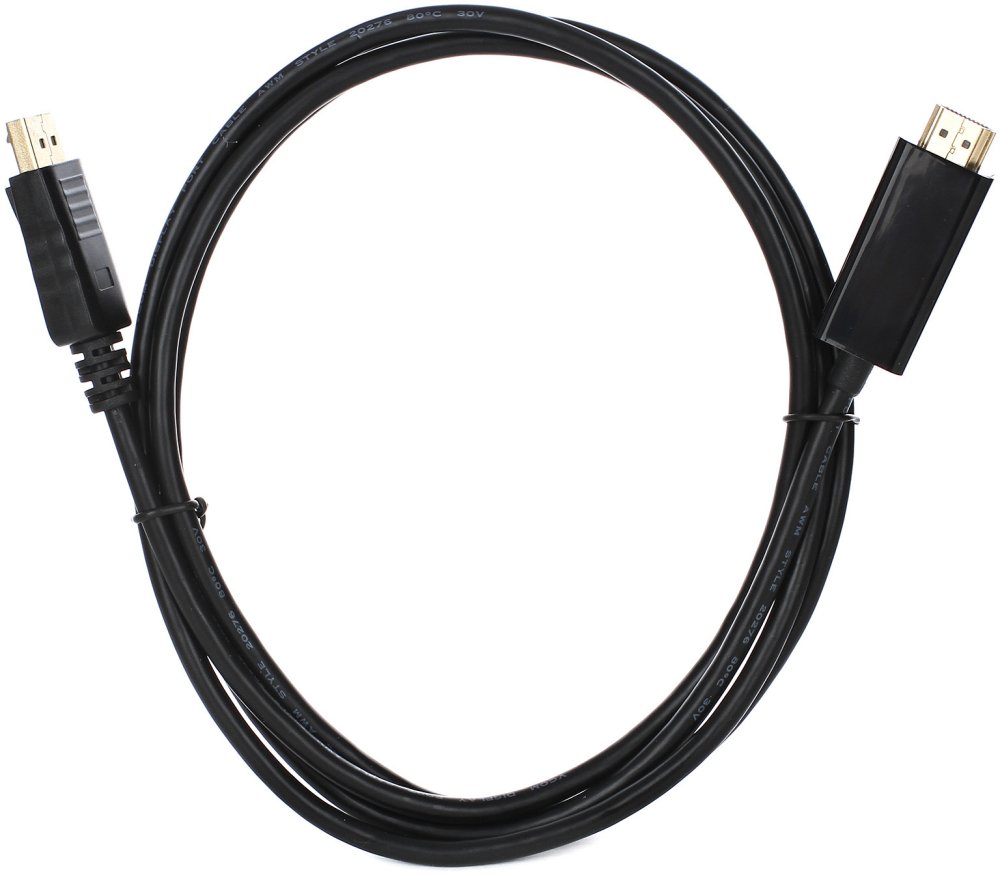 VCOM CG494-B Кабель-переходник DisplayPort M-> HDMI M 1.8m
