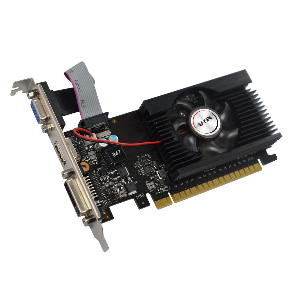 Видеокарта Afox NVIDIA GT 710 954 1024 1333 64 RTL [AF710-1024D3L5-V3]
