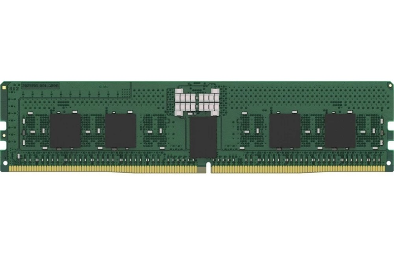Оперативная память Kingston Server Premier 16GB 6400MT/s DDR5 ECC Registered CL52 DIMM 1Rx8 Micron D