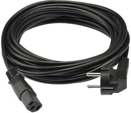 Кабель Premier 5-280 IEC C13 Евровилка угловой 10м (5-280(1.0) 10.0) черный (Bulk)