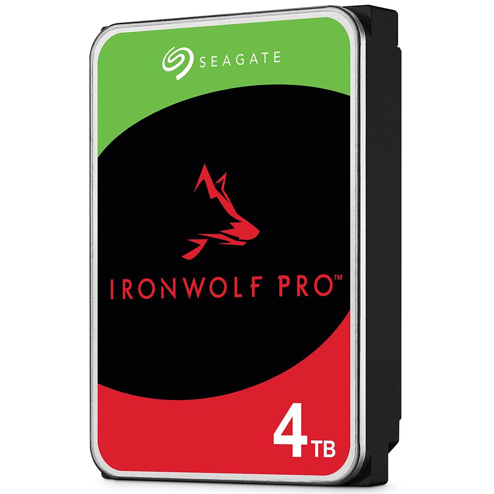 Жесткий диск Seagate 3.5" 4TB IronWolf Pro NAS ST4000NT001 SATA 6Gb/s, 7200rpm, 256MB