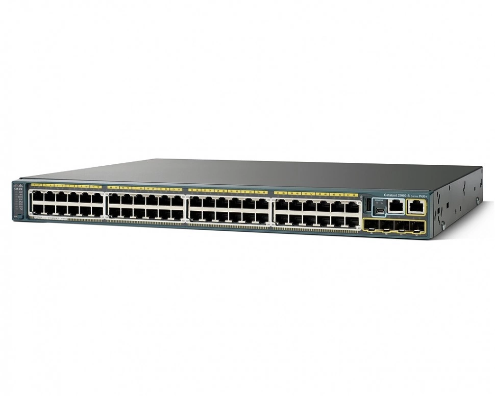 Коммутатор Cisco WS-C2960S-48FPD-L