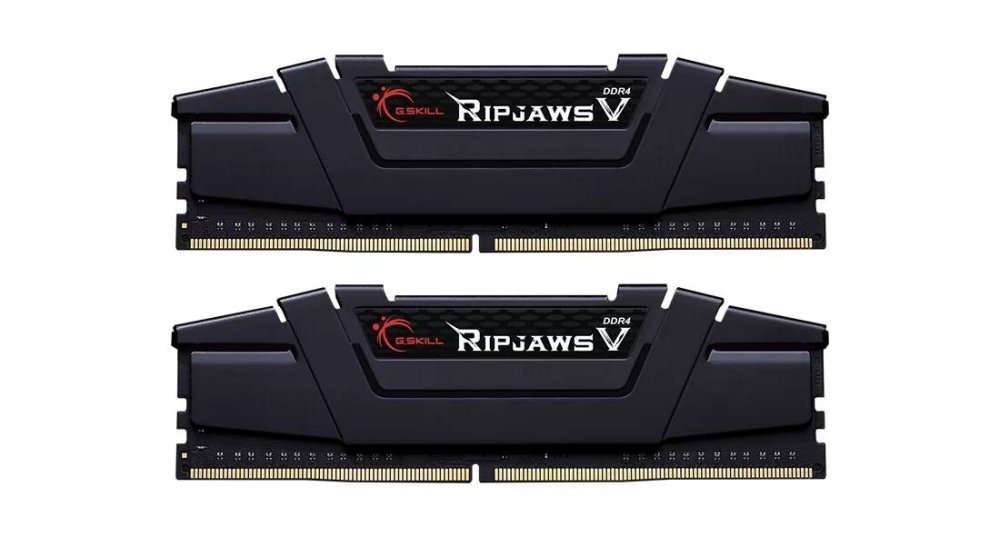 Модуль памяти G.SKILL RIPJAWS V 32GB 3600МГц DDR4 CL18 DIMM (Kit of 2x16GB) 1.35V Black