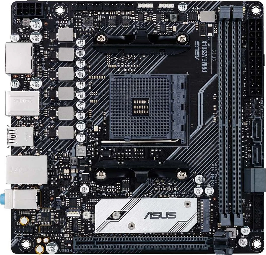 Материнская плата Asus PRIME A320I-K AM4 (90MB11T0-M0EAY0)