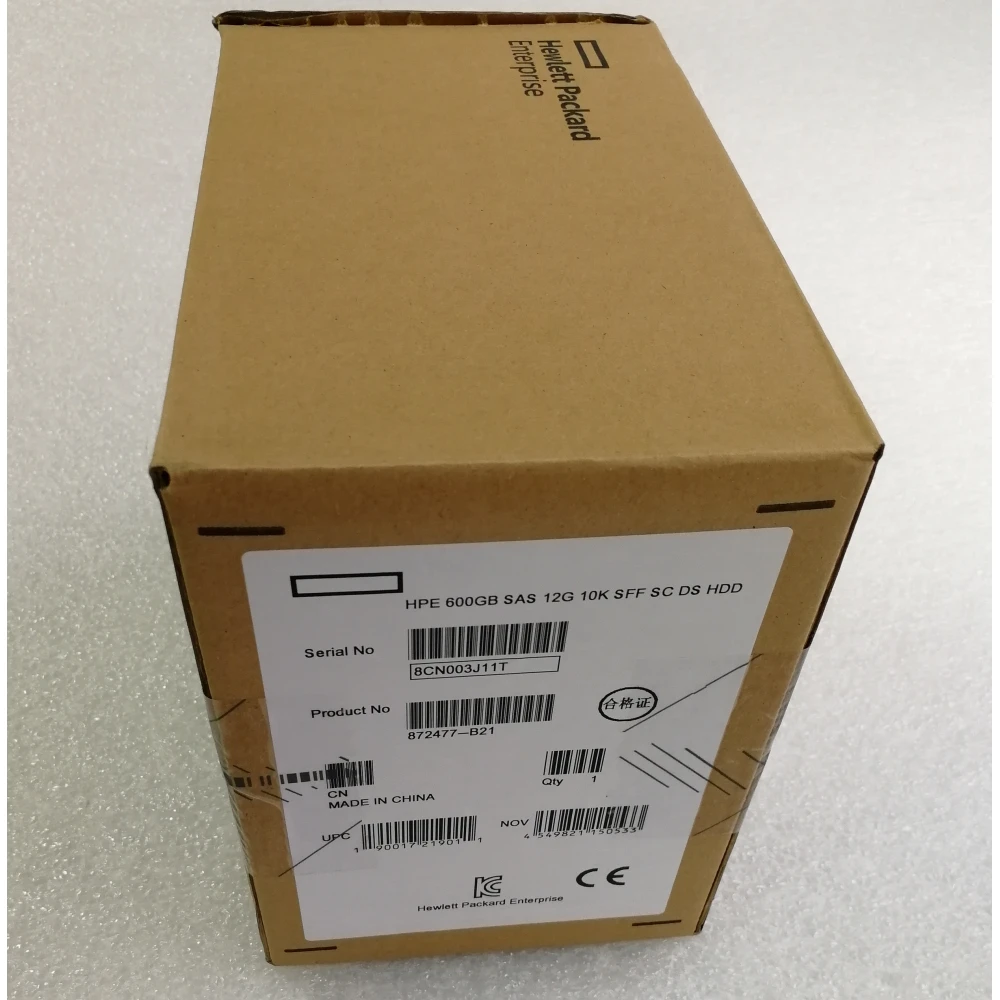 Жесткий диск HP 872477-B21 600GB 10K 12G SAS SFF 2.5 серверный 872477-S21 872736-001 876938-001 872477-B21