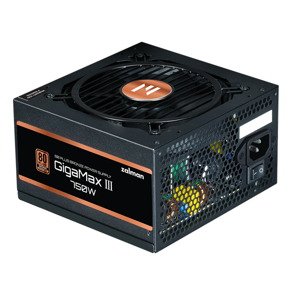 Блок питания Zalman ZM750-GV3, 750W, ATX12V v3.0, Gen 5.0, APFC, 12cm Fan, 80+ Bronze, Retail (ZM750-GV3)