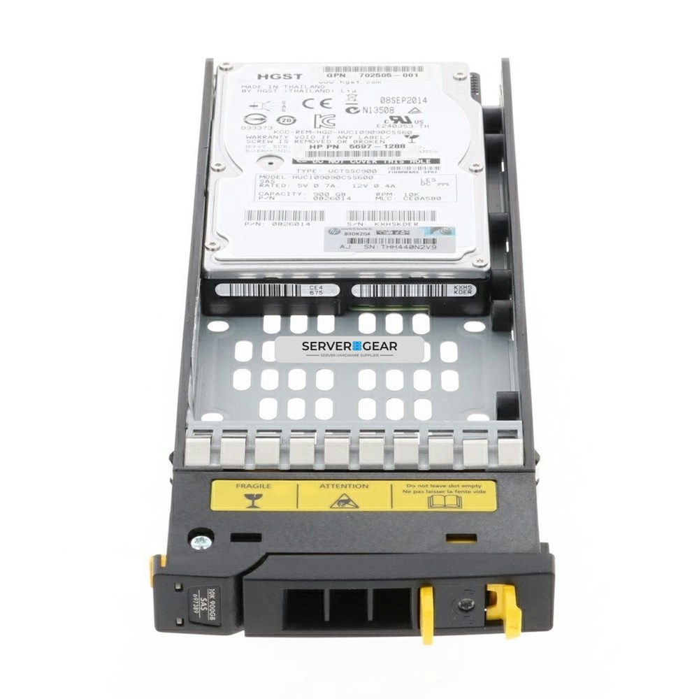 HCBRE0900GBAS10K Жесткий диск HP 900GB SAS 6G 10K SFF HDD for 3PAR 7000