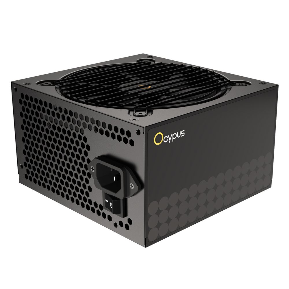 Блок питания 750W Ocypus Gamma P750 BK (ATX, 80+, APFC, 20+4 pin, 120mm fan, PCI-E 6+2Px4, 6xSATA) (Gamma-P750-W1HDBK024X-EU)