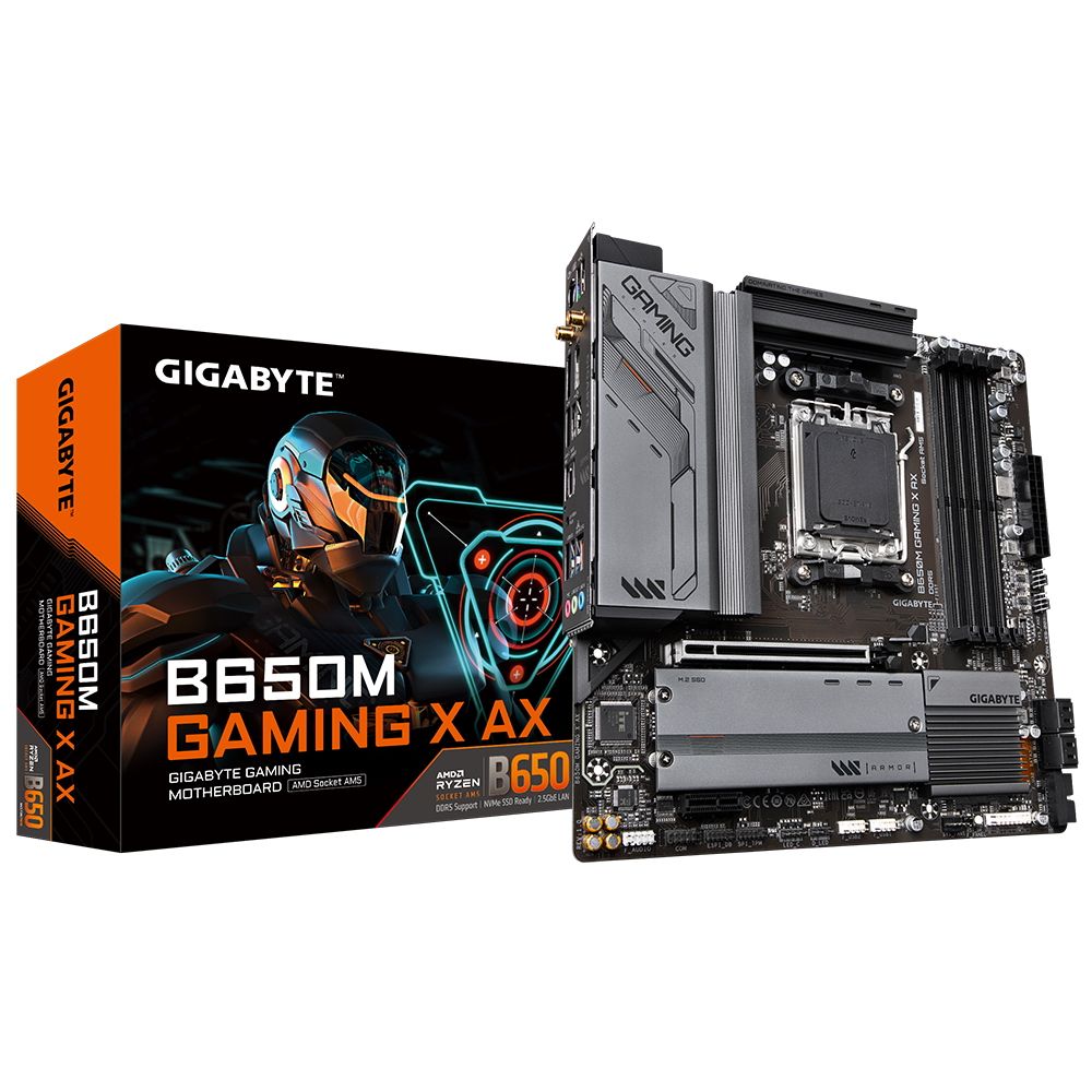 Материнская плата Gigabyte [B650M GAMING X AX]