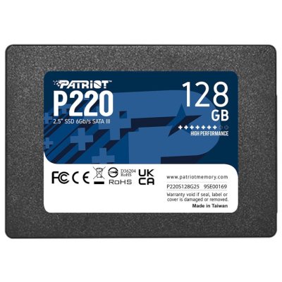SSD диск Patriot P220 128Gb P220S128G25