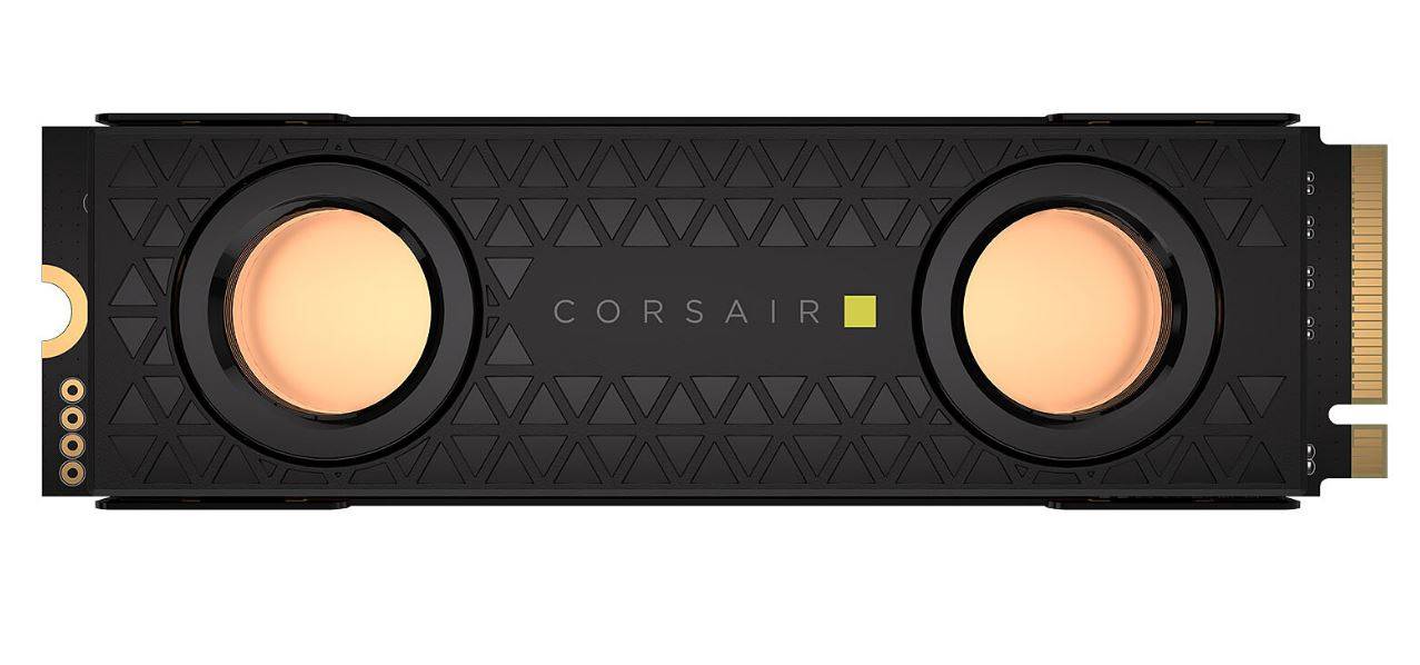 Твердотельный диск 2TB Corsair MP700 PRO Hydro X, M.2, PCI-E 5.0 x4, TLC 3D NAND [R/W - 12400/11800 MB/s]