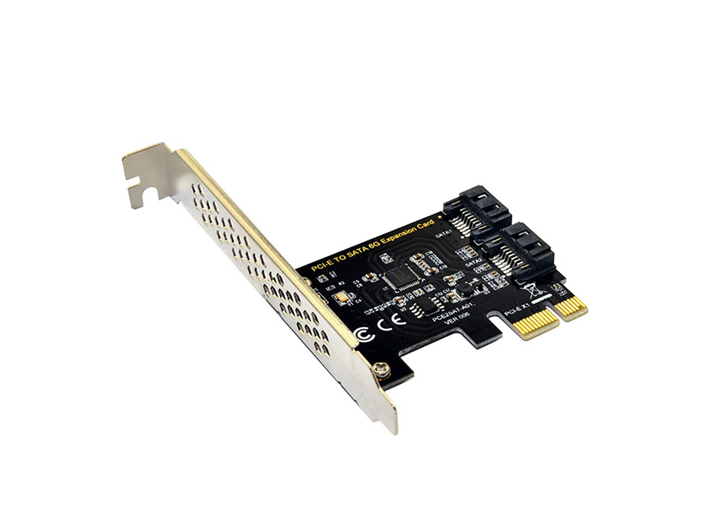 Плата расширения Frime PCI-E SATAIII ASM1061