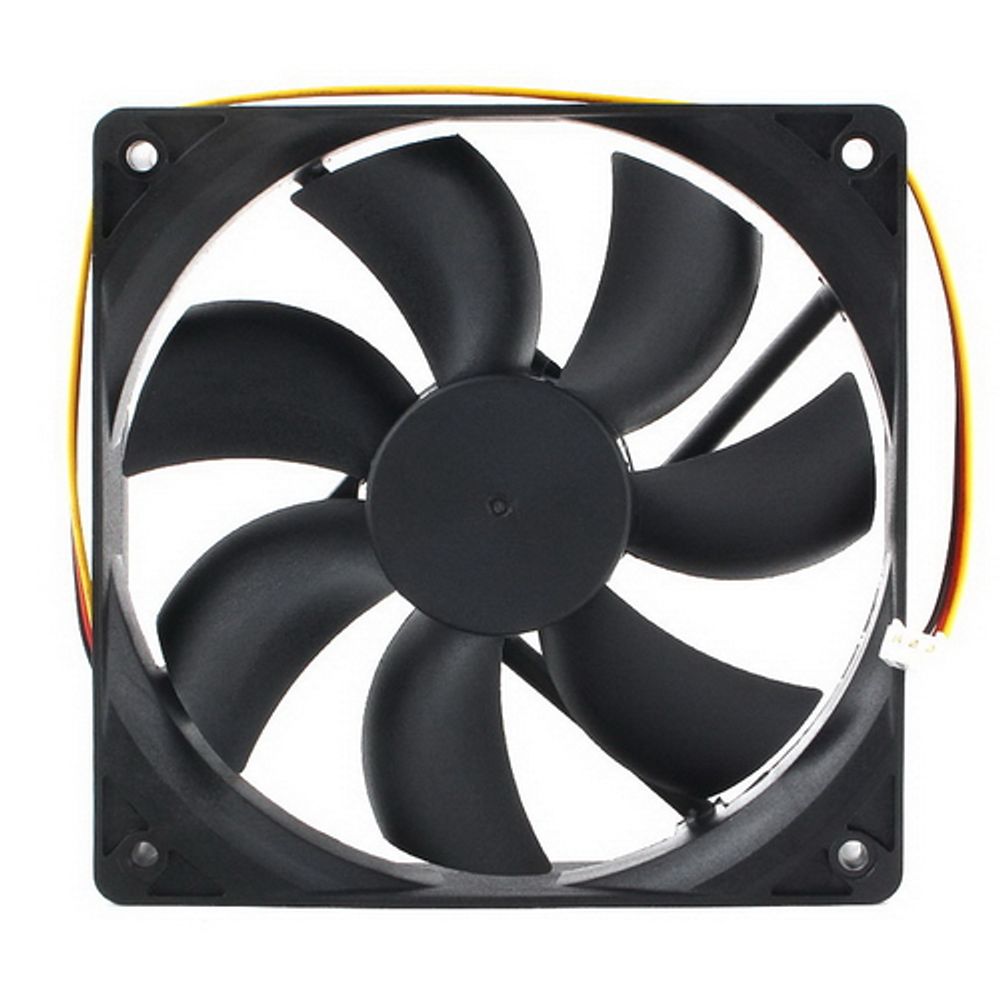 Вентилятор Gembird D12025HM-3 120x120x25, гидродинамический, 3 pin, провод 30 см {60} (794994)