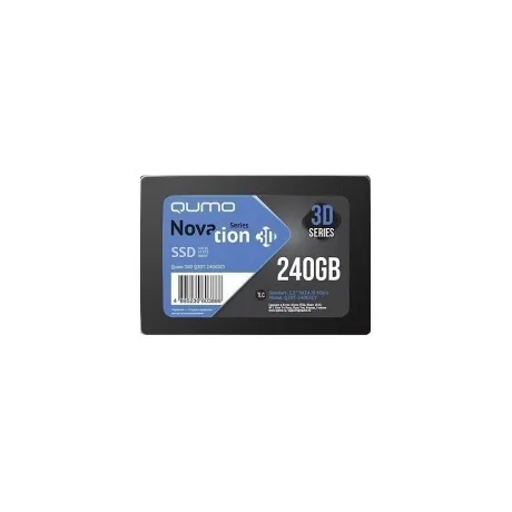 Накопитель SSD Qumo Novation TLC 3D 240Gb (Q3DT-240GSCY) в Санкт-Петербурге