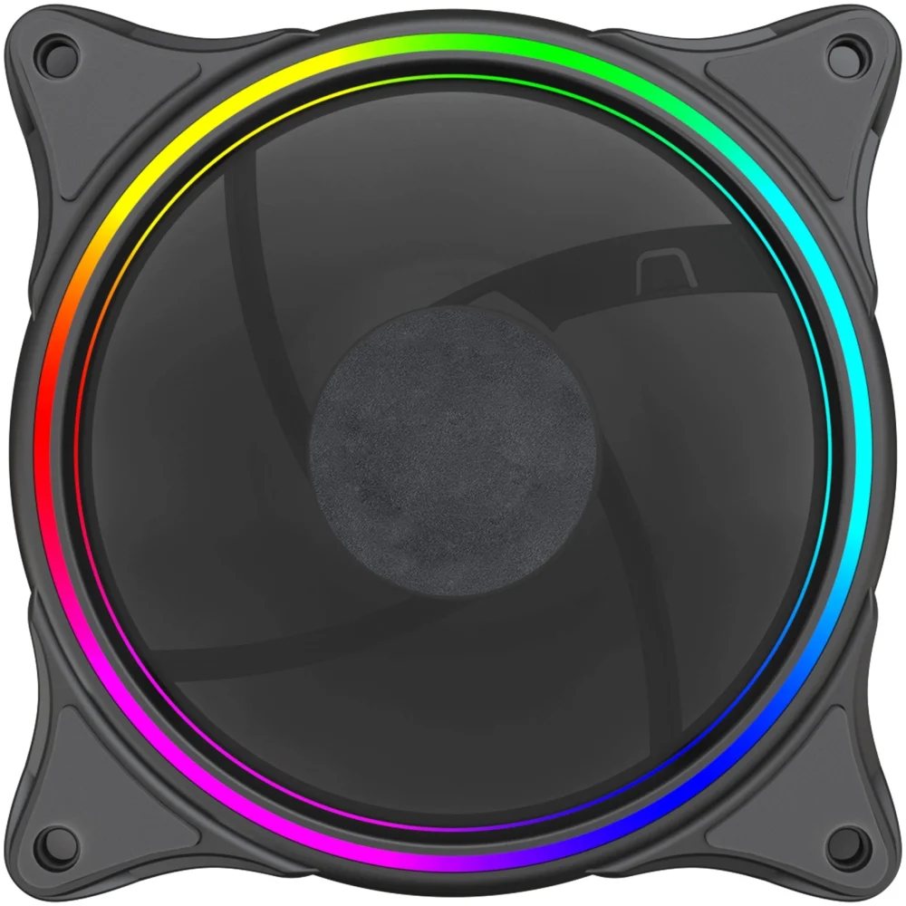 Вентилятор для корпуса Bloody BD-CF120ARGB3 ARGB 120х120x25 черный 4-pin 27дБ (BD-CF120ARGB3-BK) Ret
