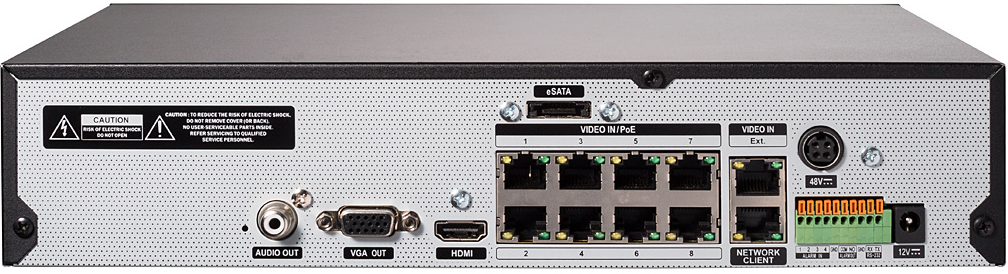 IDIS DR-2308P | 8-канальный Full HD IP-видеорегистратор