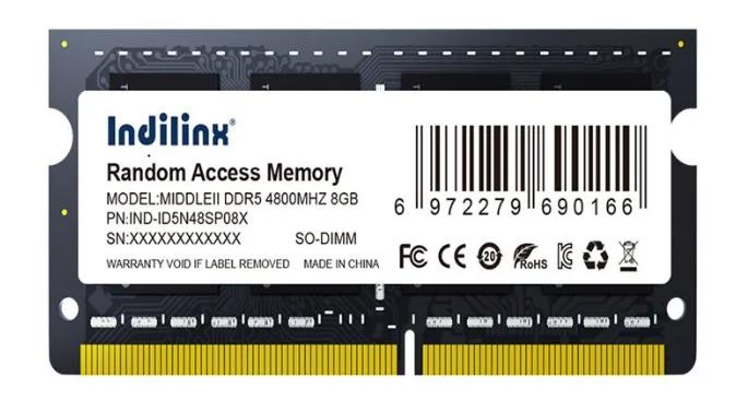 Память Indilinx DDR 5 SO-DIMM 8Gb 4800MHZ (IND-ID5N48SP08X)