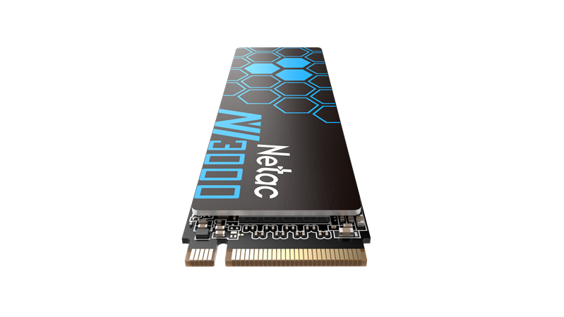 Ssd накопитель Netac SSD NV3000 PCIe 3 x4 M.2 2280 NVMe 3D NAND 2TB, R/W up to 3300/2900MB/s, with heat sink, 5y wty (NT01NV3000-2T0-E4X)
