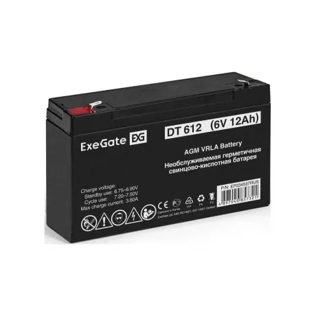 Батарея для ИБП Exegate EP234537 6В 12Ач в Санкт-Петербурге