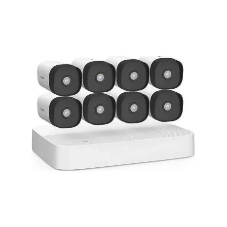 Tenda K8P-4TR Система видеонаблюдения, 8 цилиндрических уличных IP-камеры и видеорегистратор, 2560x1440, 25 кадр./сек, CMOS, 4Мп, PoE, ночная съемка, датчик движения, IP66 в Санкт-Петербурге