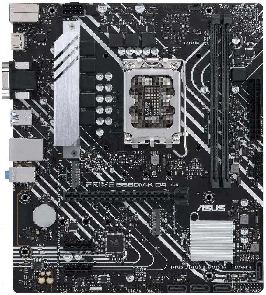 Материнская плата Asus PRIME B660M-K (90MB1950-M1EAY0)