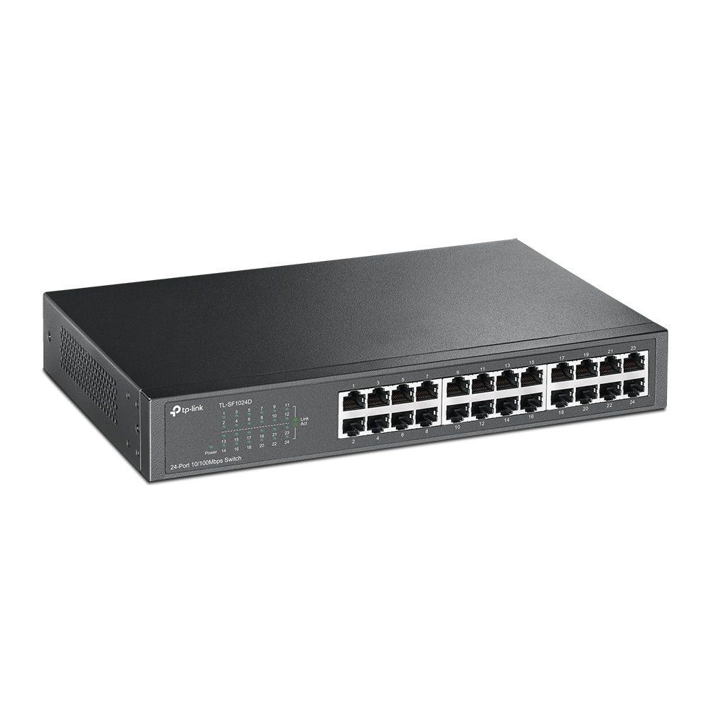 Коммутатор TP-Link TL-SF1024D 24x100Mb неуправляемый