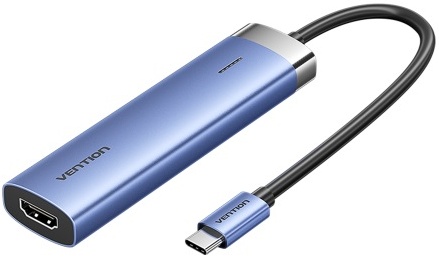 Мультифункциональный хаб Vention USB Type C 5 в 1 Vention TGESB