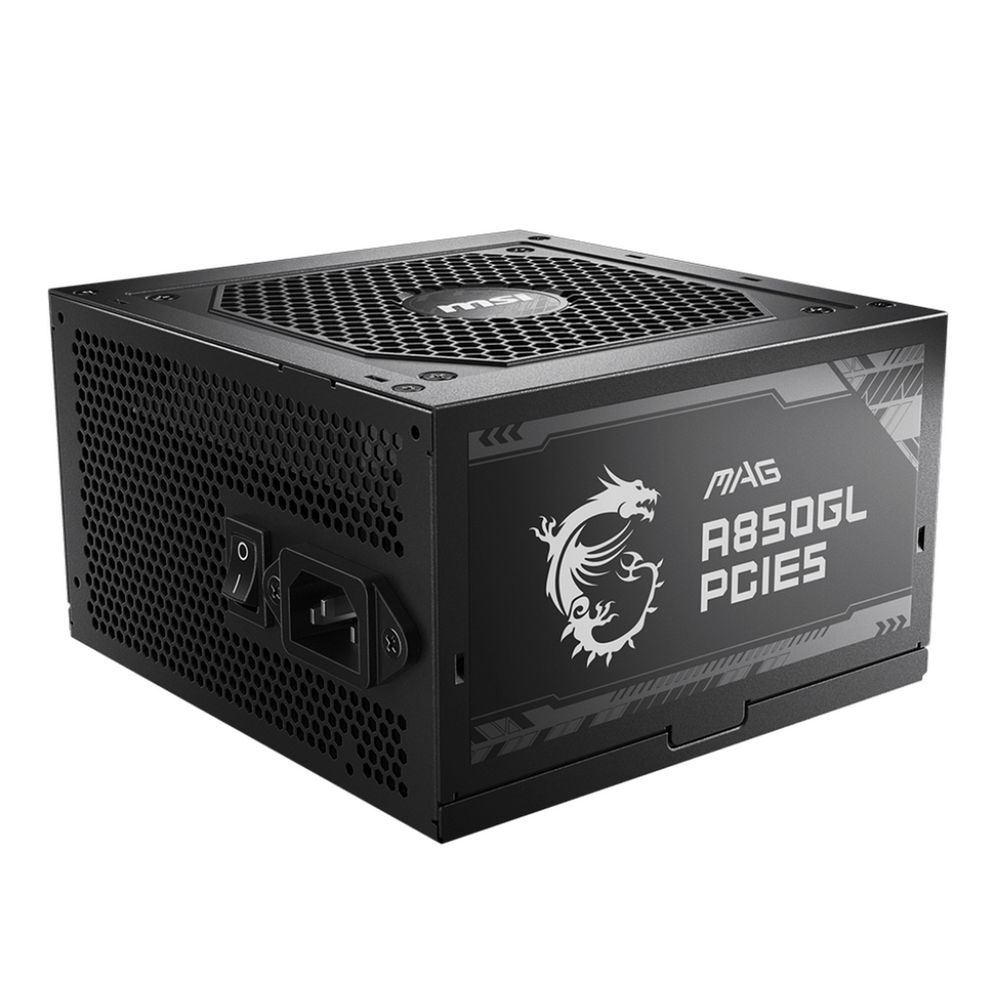 MAG A850GL PCIE5 , 850W, 80+ Gold, полностью модульный, ATX 3.0, PCIE5, RTL