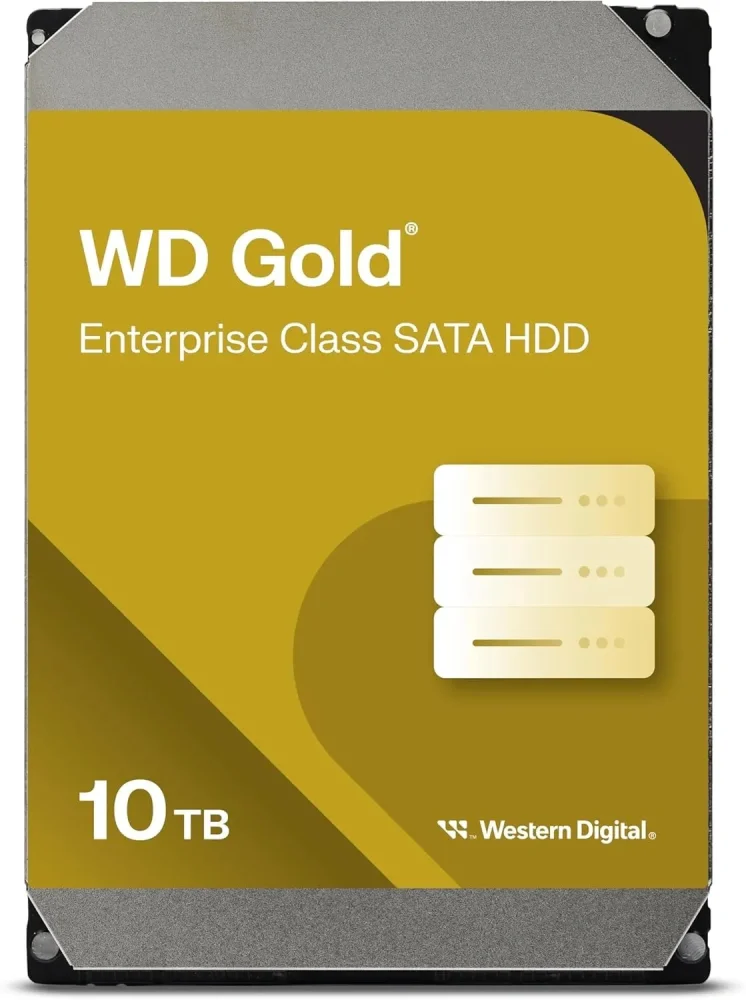 Жесткий диск WD SATA-III 10TB WD103KRYZ Gold в Санкт-Петербурге