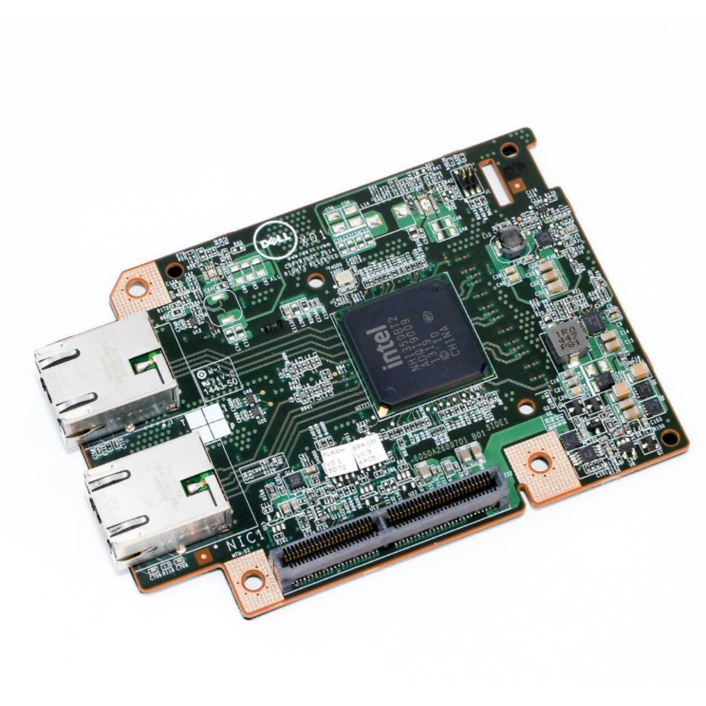 Сетевой mezzanine адаптер Dell Powerville, 2 порта 1000Base-T для PowerEdge C6320