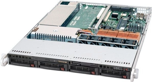 Серверный корпус SuperMicro CSE-813MTQ-350CB