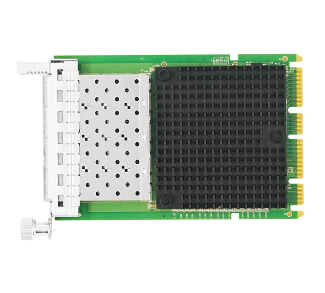 Сетевая карта LR-Link NIC OCP 3.0 4 x 25Gb SFP28, Intel E810 chipset (LRES3027PF-OCP)