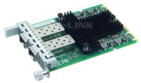 Сетевая карта LR-Link OCP 3.0 2 порта 25G Base-X на чипе Intel Intel XXV710, LRES3017PF-OCP (LRES3017PF-OCP)